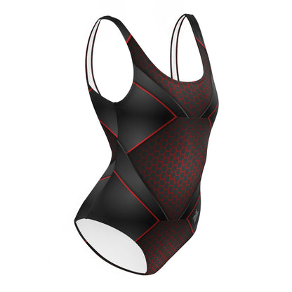 FelinDesign One Piece Swimsuit 2026 Elegant Black Swimwear for Pool & Beach Women’s Stylish Bathing Suit - FelinDesign