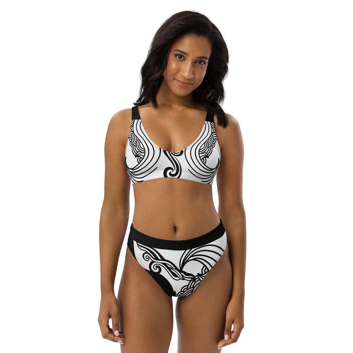 Recycled high-waisted bikini FelinDesign - FelinDesign