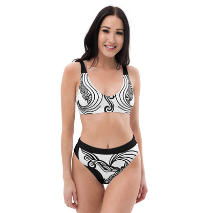 Recycled high-waisted bikini FelinDesign - FelinDesign