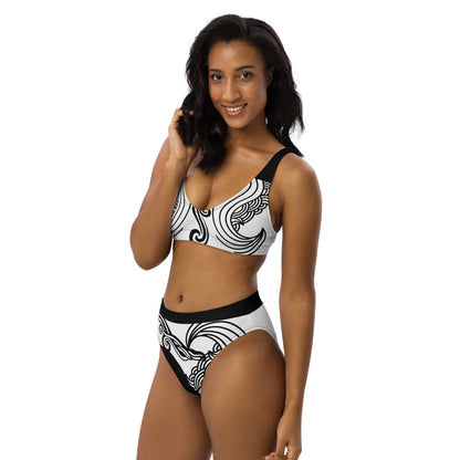 Recycled high-waisted bikini FelinDesign - FelinDesign