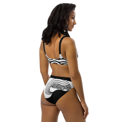 Recycled high-waisted bikini FelinDesign - FelinDesign