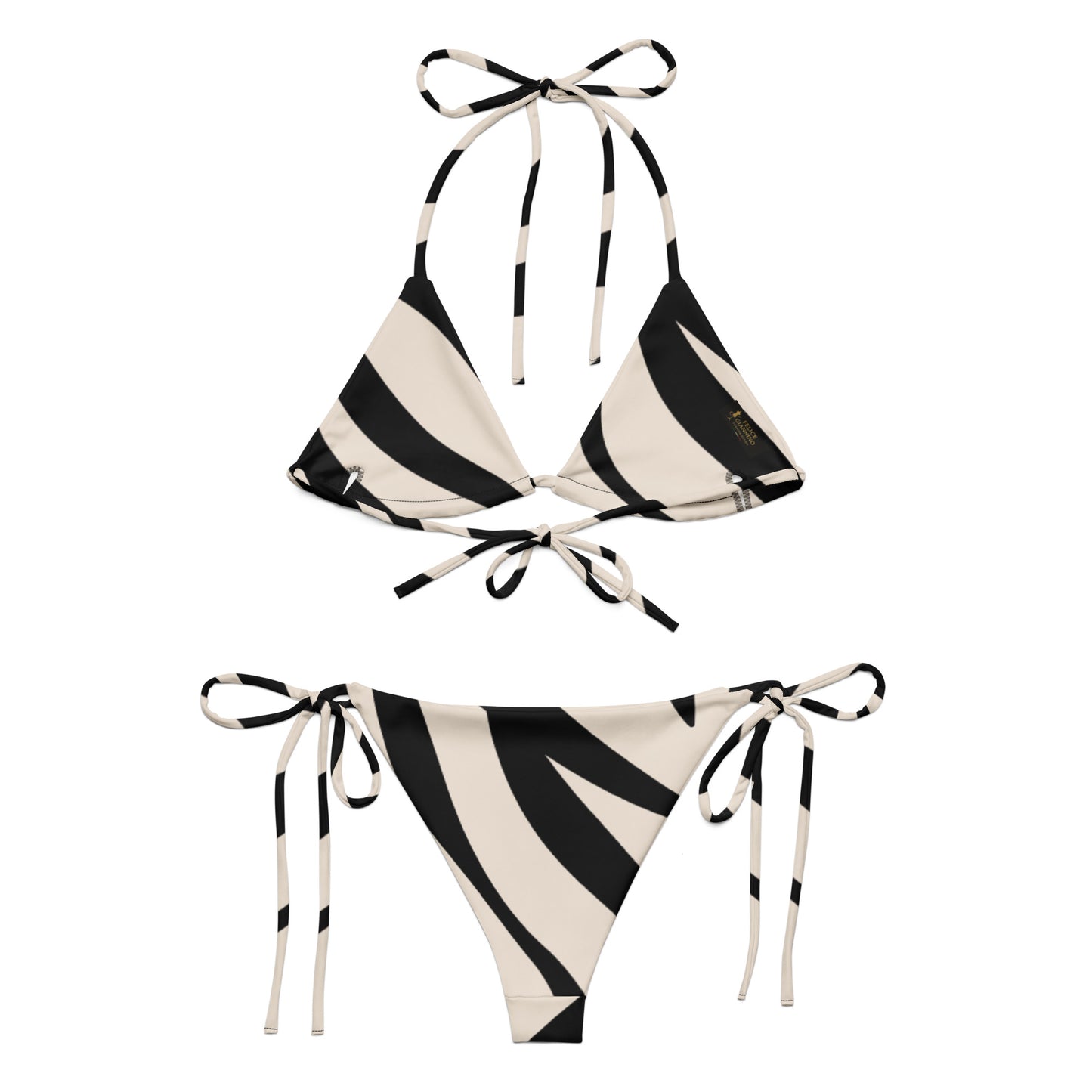 FelinDesign Bikini Eco-Friendly Elegant Modern Swimwear, Sustainable Stylish Two-Piece Beachwear for Women - FelinDesign