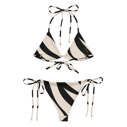 FelinDesign Bikini Eco-Friendly Elegant Modern Swimwear, Sustainable Stylish Two-Piece Beachwear for Women - FelinDesign