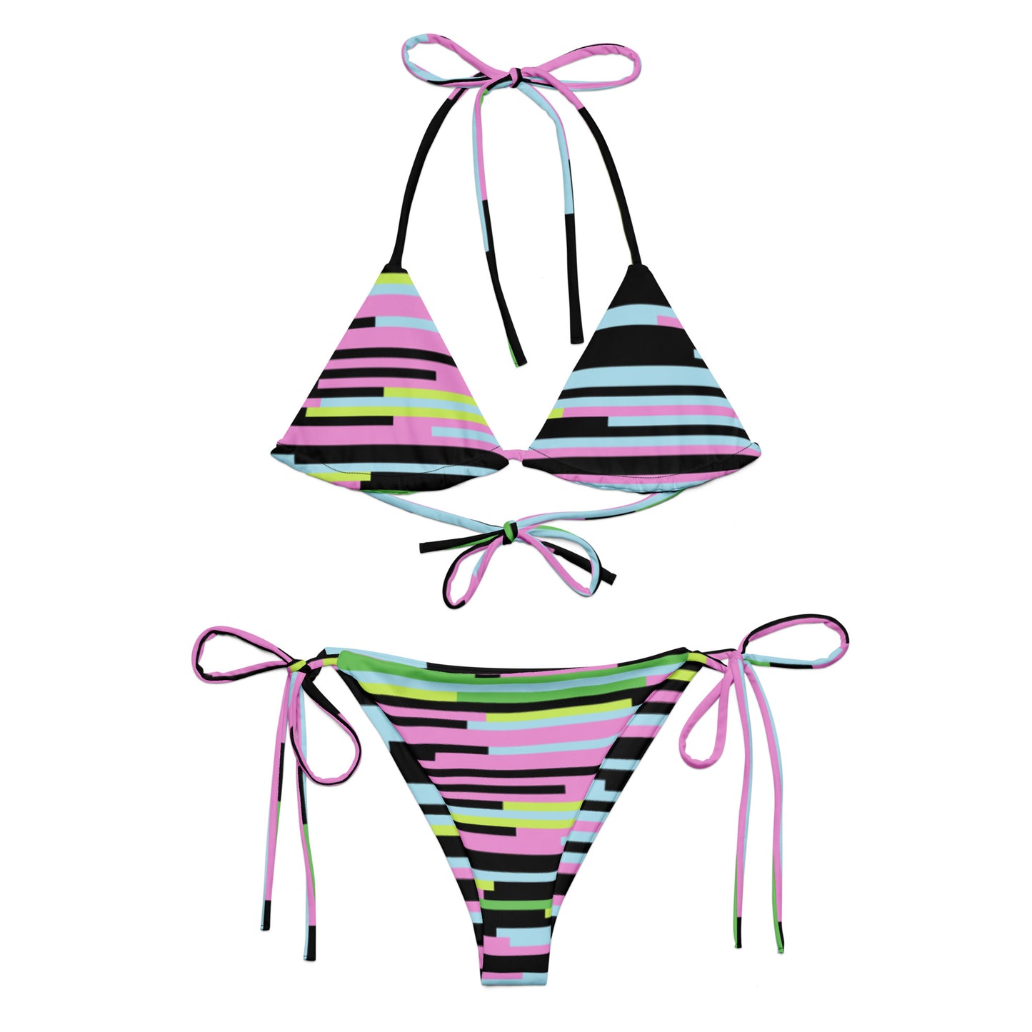 FelinDesign Bikini Eco-Sustainable Swimwear for Women, Stylish Green Beachwear, Comfortable & Durable - FelinDesign