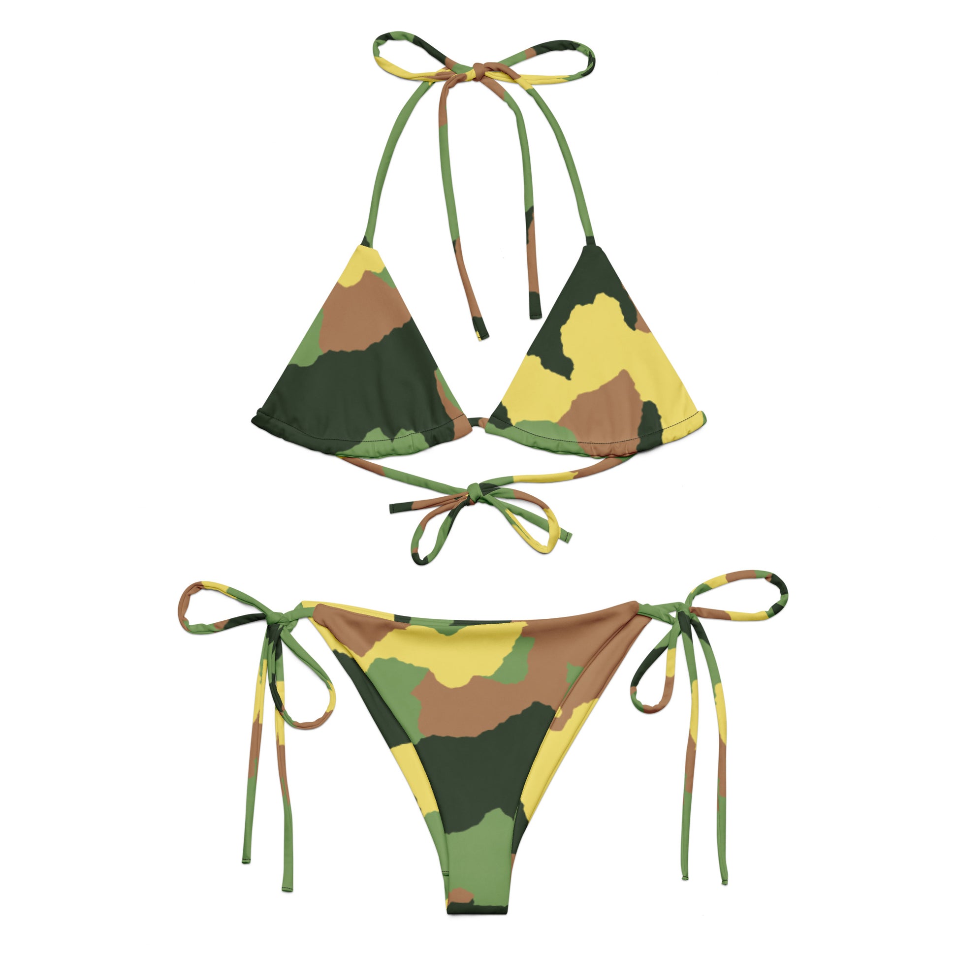 FelinDesign Italian Bikini Set – Handmade , Swimsuit, Summer Beachwear, Adjustable Straps & Stylish Two-Piece Swimwear - FelinDesign