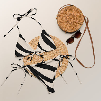 FelinDesign Bikini Eco-Friendly Elegant Modern Swimwear, Sustainable Stylish Two-Piece Beachwear for Women - FelinDesign