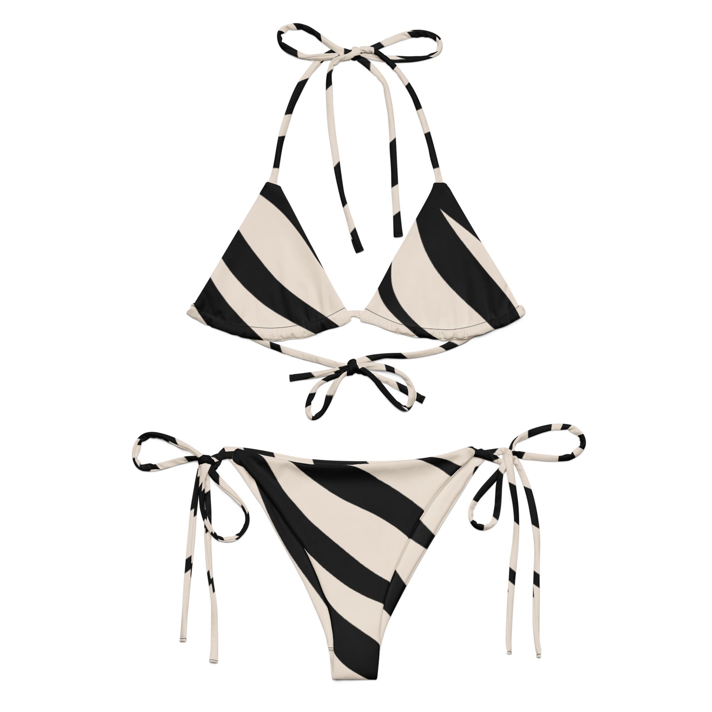 FelinDesign Bikini Eco-Friendly Elegant Modern Swimwear, Sustainable Stylish Two-Piece Beachwear for Women - FelinDesign