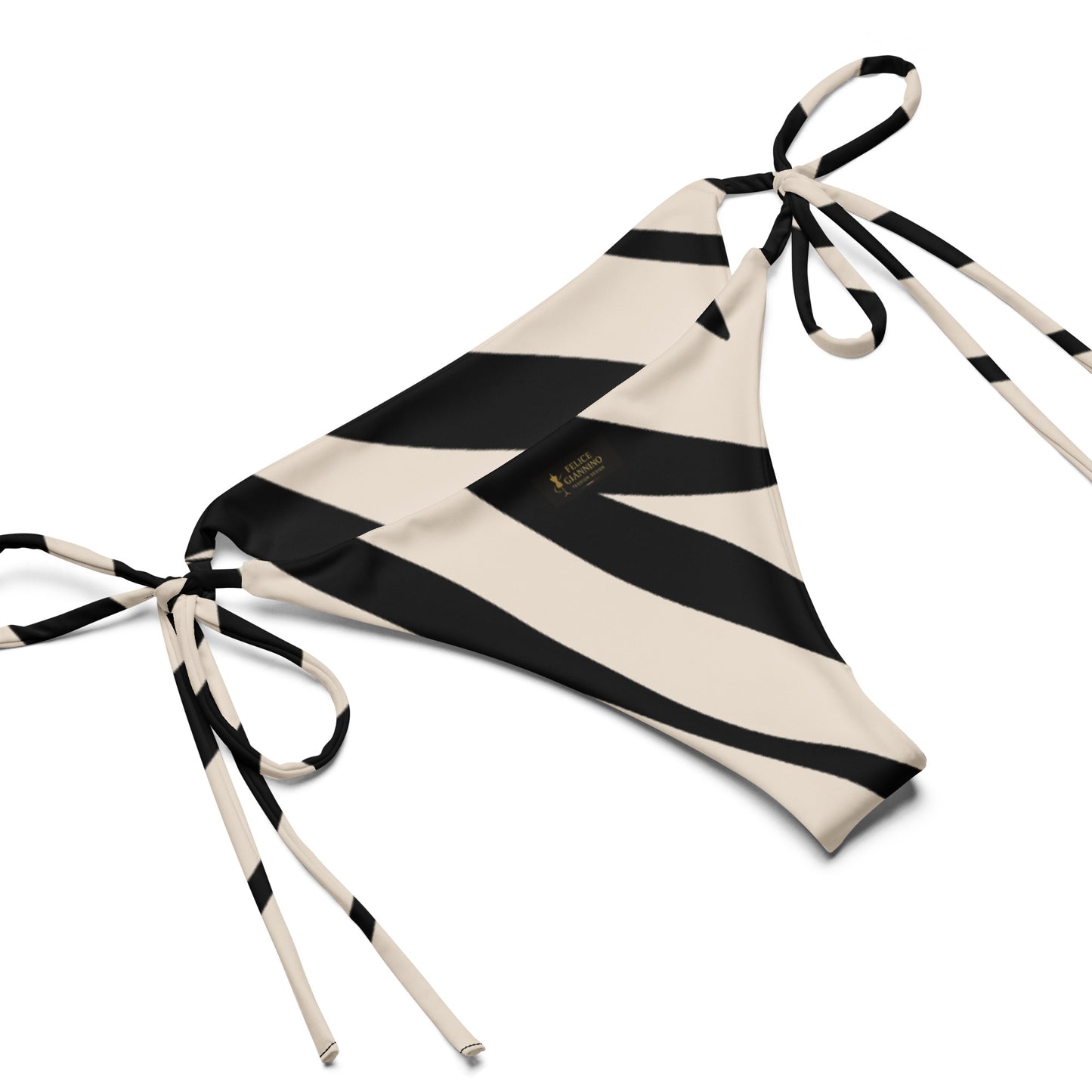 FelinDesign Bikini Eco-Friendly Elegant Modern Swimwear, Sustainable Stylish Two-Piece Beachwear for Women - FelinDesign