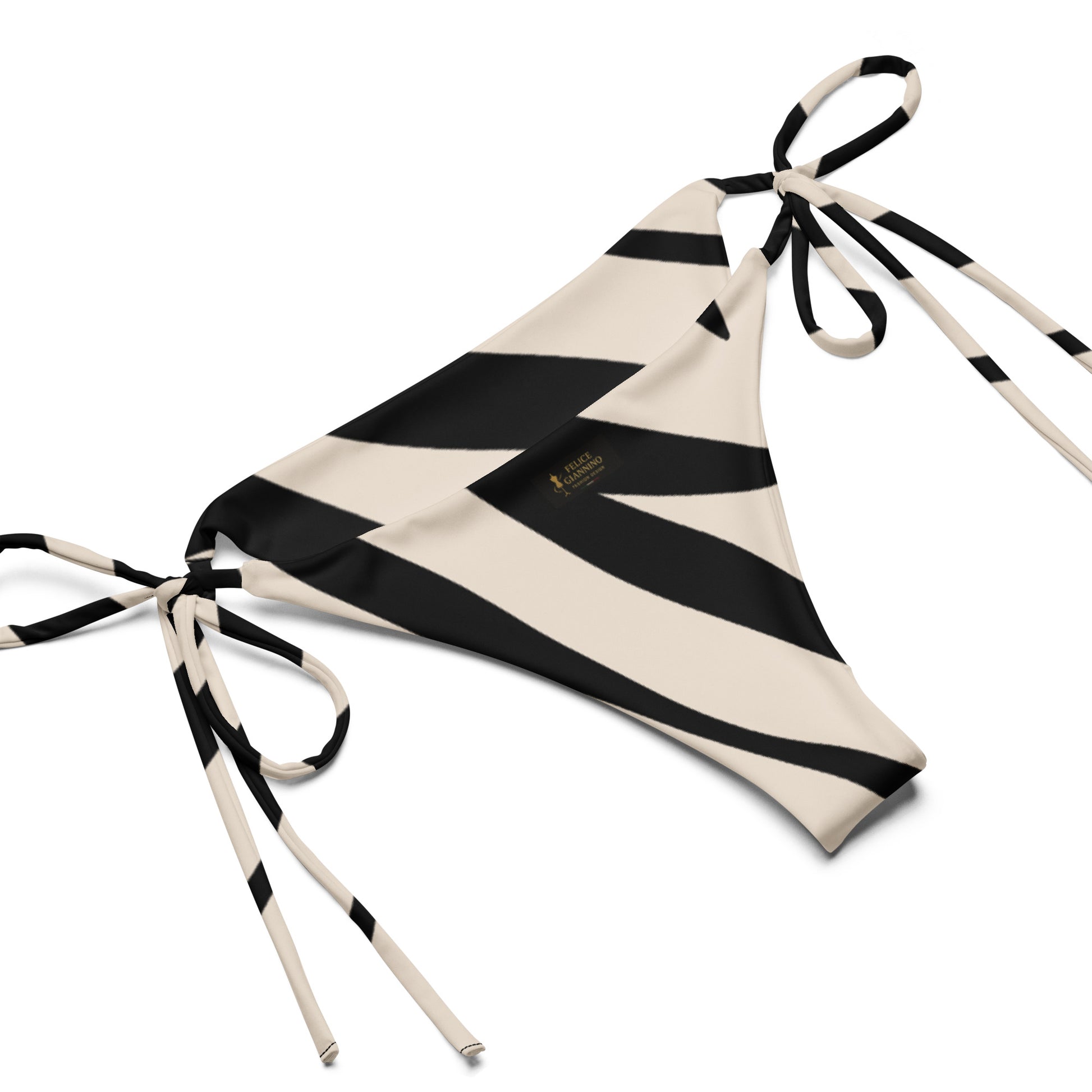 FelinDesign Bikini Eco-Friendly Elegant Modern Swimwear, Sustainable Stylish Two-Piece Beachwear for Women - FelinDesign