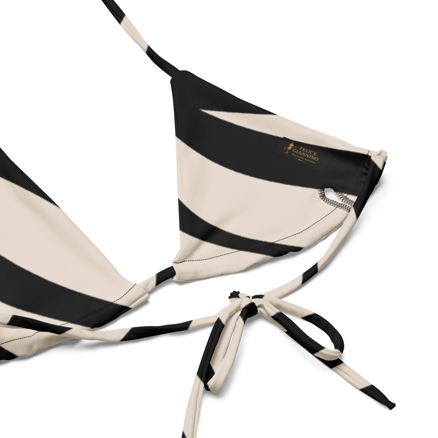 FelinDesign Bikini Eco-Friendly Elegant Modern Swimwear, Sustainable Stylish Two-Piece Beachwear for Women - FelinDesign
