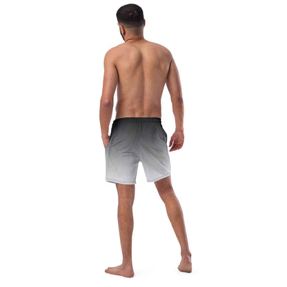Swim Trunks Gray white FelinDesign