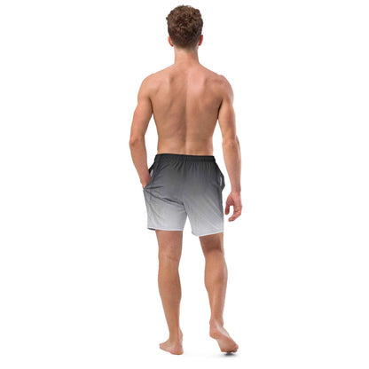 Swim Trunks Gray white FelinDesign