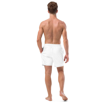 Swim Trunks White FelinDesigin