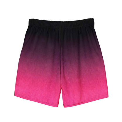 Swim Trunks Black Fuchsia  FelinDesigin
