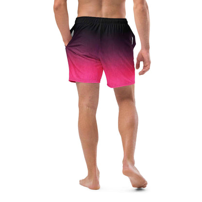Swim Trunks Black Fuchsia  FelinDesigin