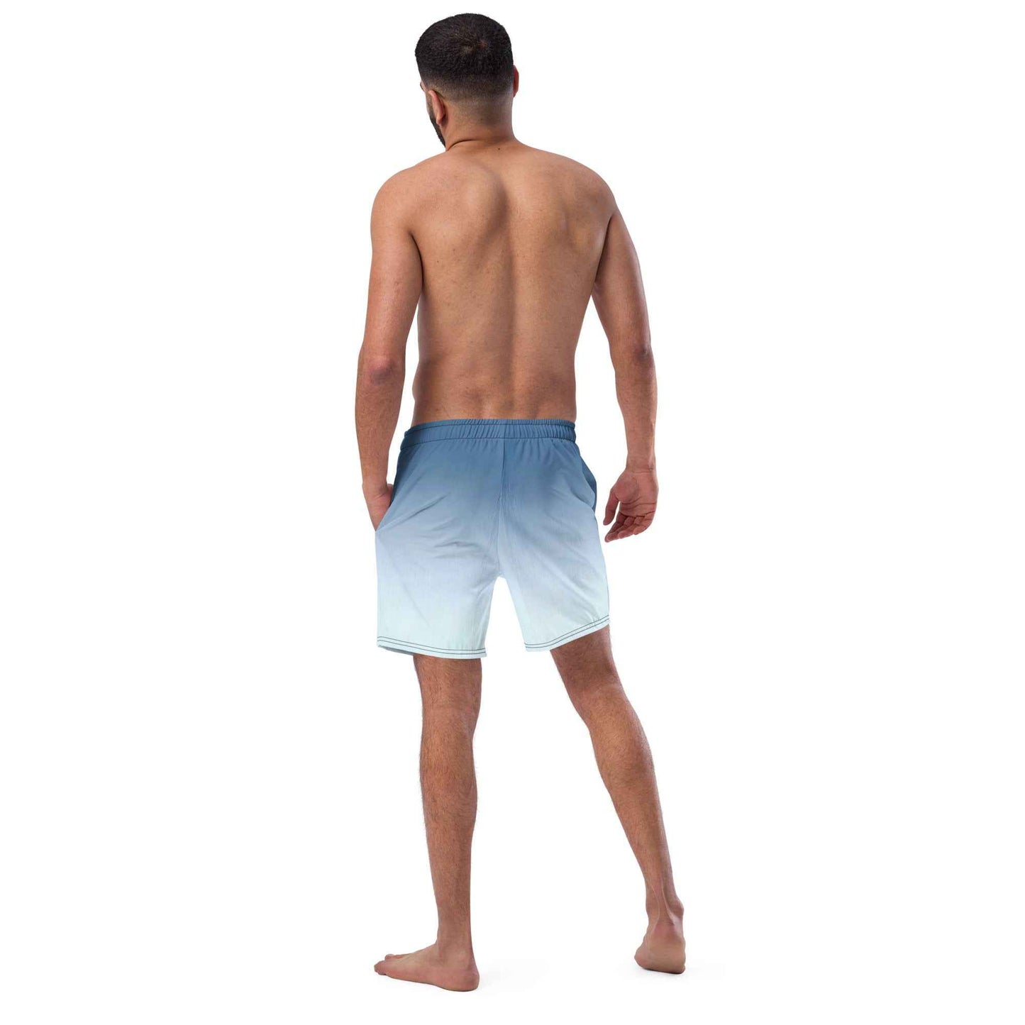 Swim Trunks White Celeste FelinDesigin