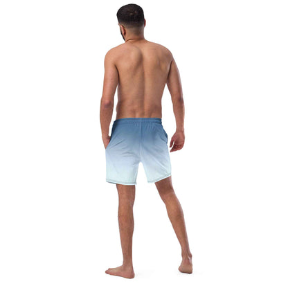 Swim Trunks White Celeste FelinDesigin