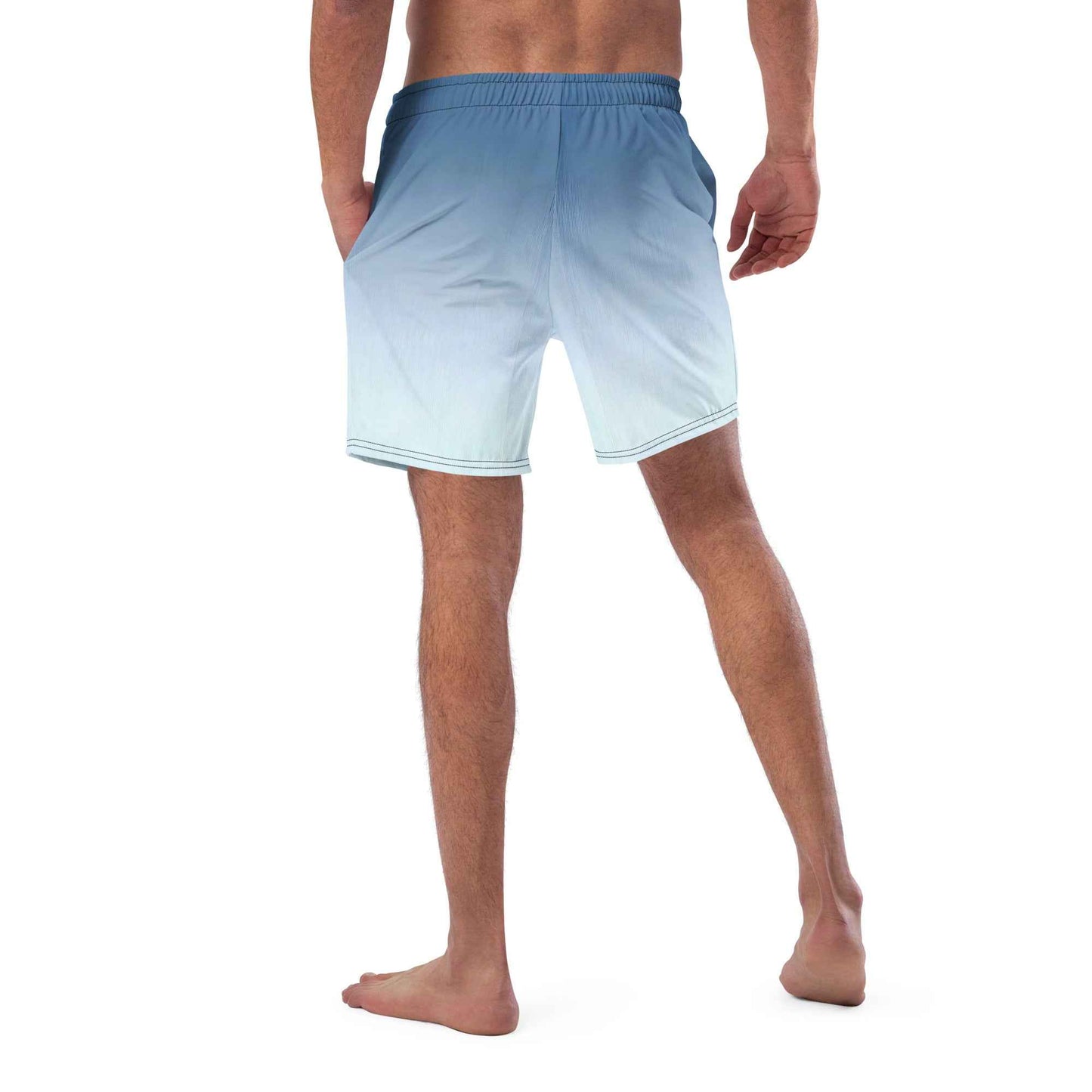 Swim Trunks White Celeste FelinDesigin