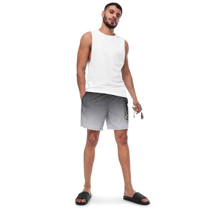 Swim Trunks Gray white FelinDesign