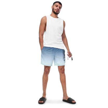 Swim Trunks White Celeste FelinDesigin
