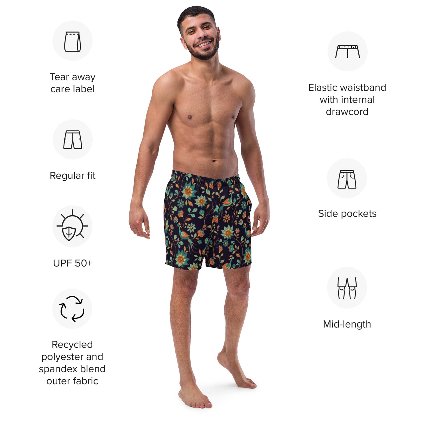 Recycled fabric swimsuit, eco-friendly swimwear, beach, pool, sustainable clothing, available sizes, summer 2026 - FelinDesign