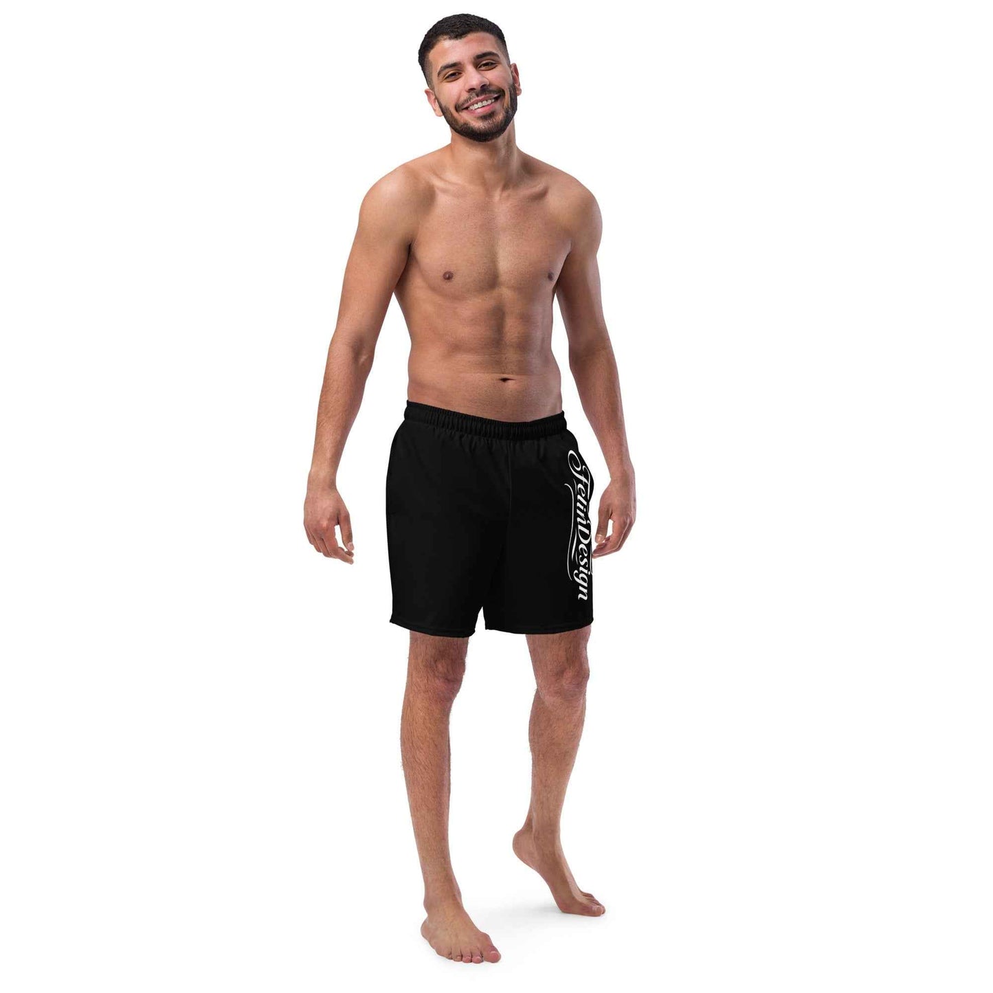 Swim Trunks Black FelinDesign