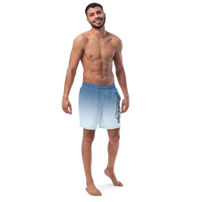 Swim Trunks White Celeste FelinDesigin