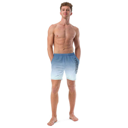 Swim Trunks White Celeste FelinDesigin