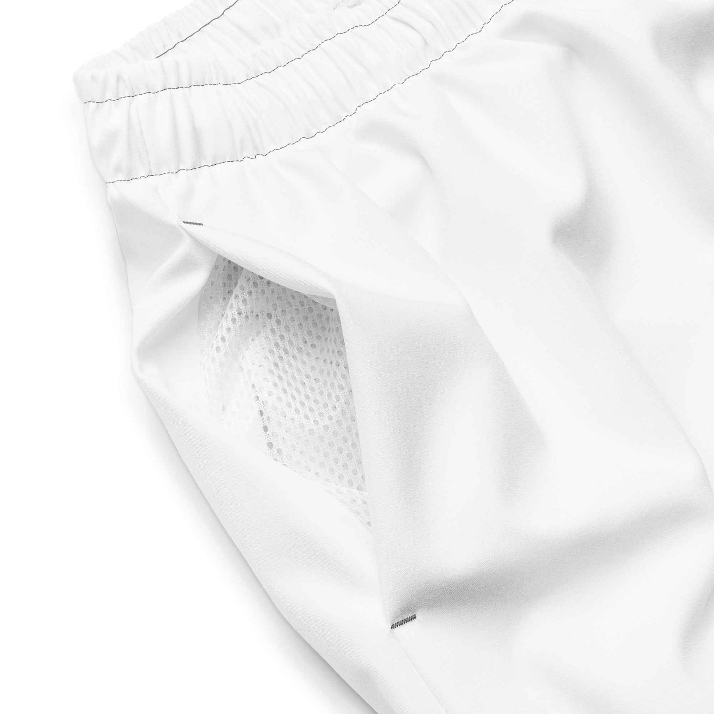 Swim Trunks White FelinDesigin