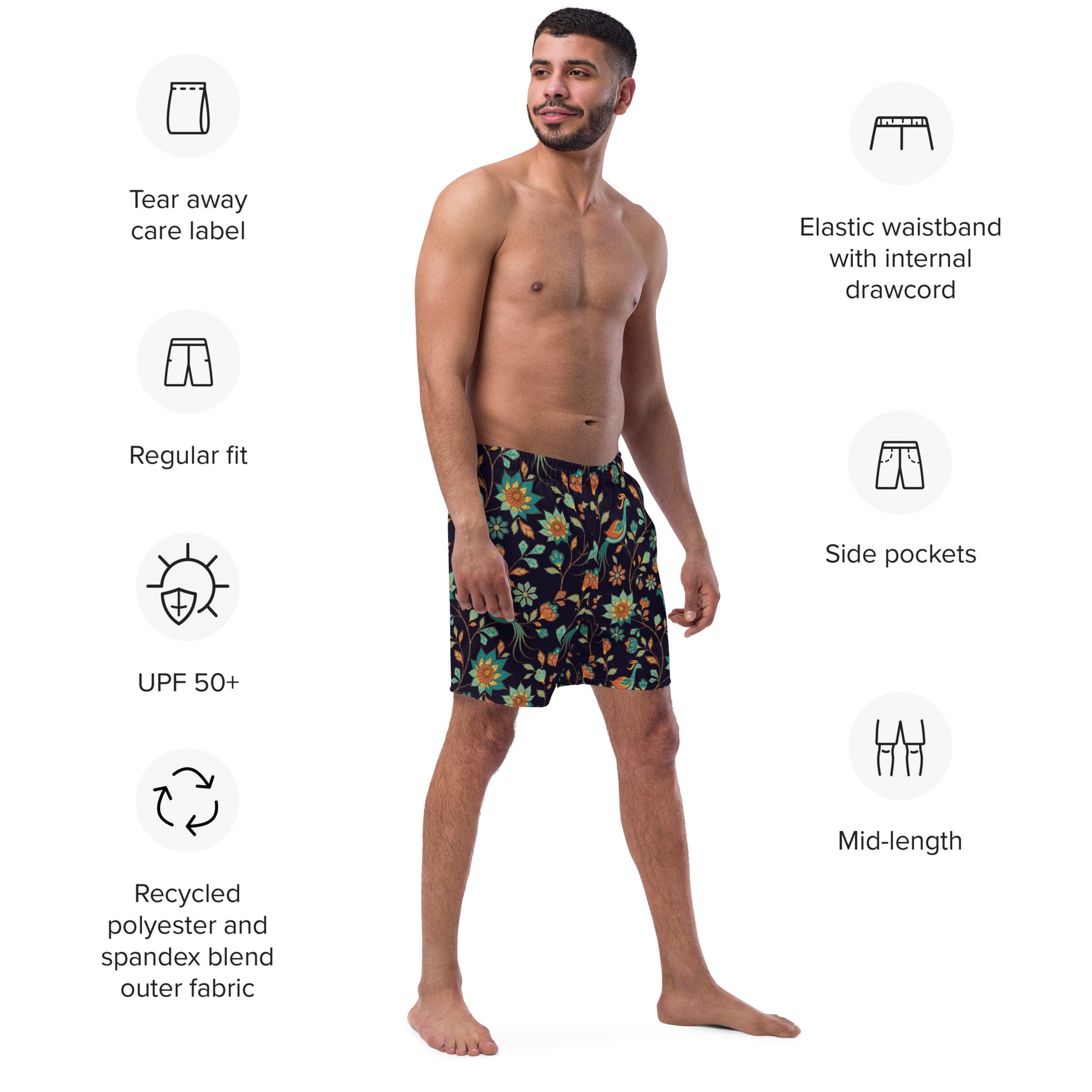 Recycled fabric swimsuit, eco-friendly swimwear, beach, pool, sustainable clothing, available sizes, summer 2026 - FelinDesign