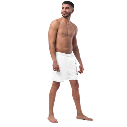 Swim Trunks White FelinDesigin