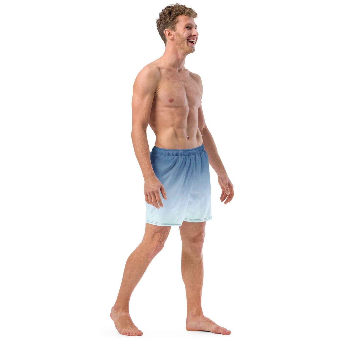 Swim Trunks White Celeste FelinDesigin