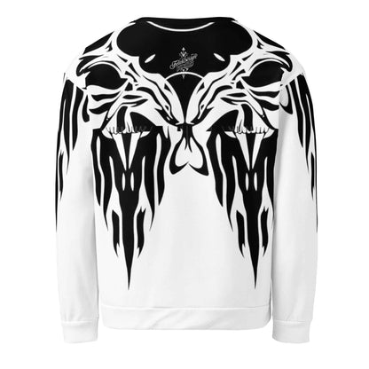 Unisex Sweatshirt Skull FelinDesign