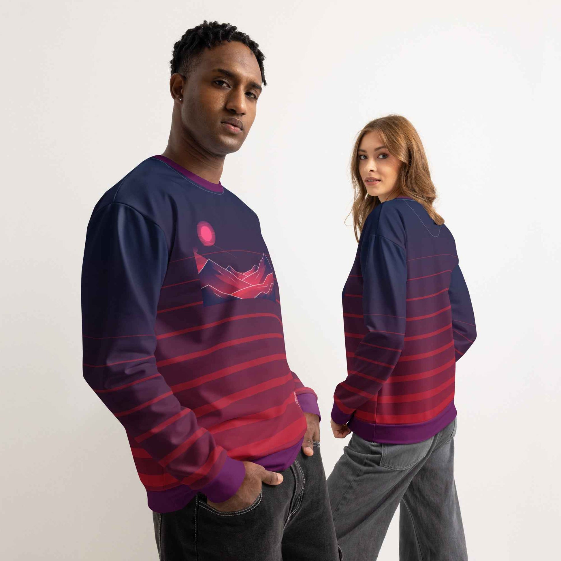 Unisex cotton sweatshirt FelinDesign - FelinDesign