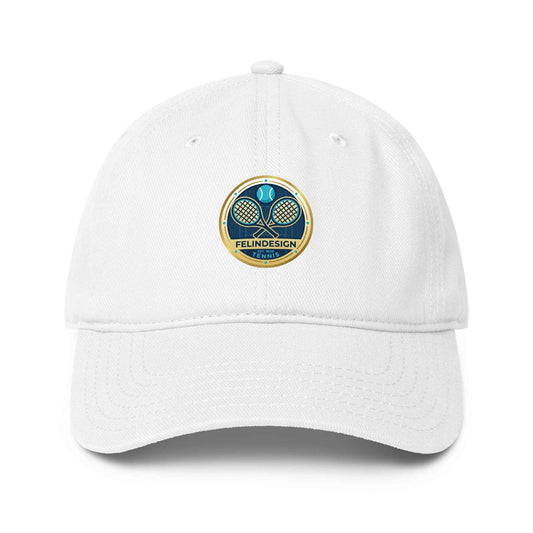 FelinDesign print Logo tennis hat