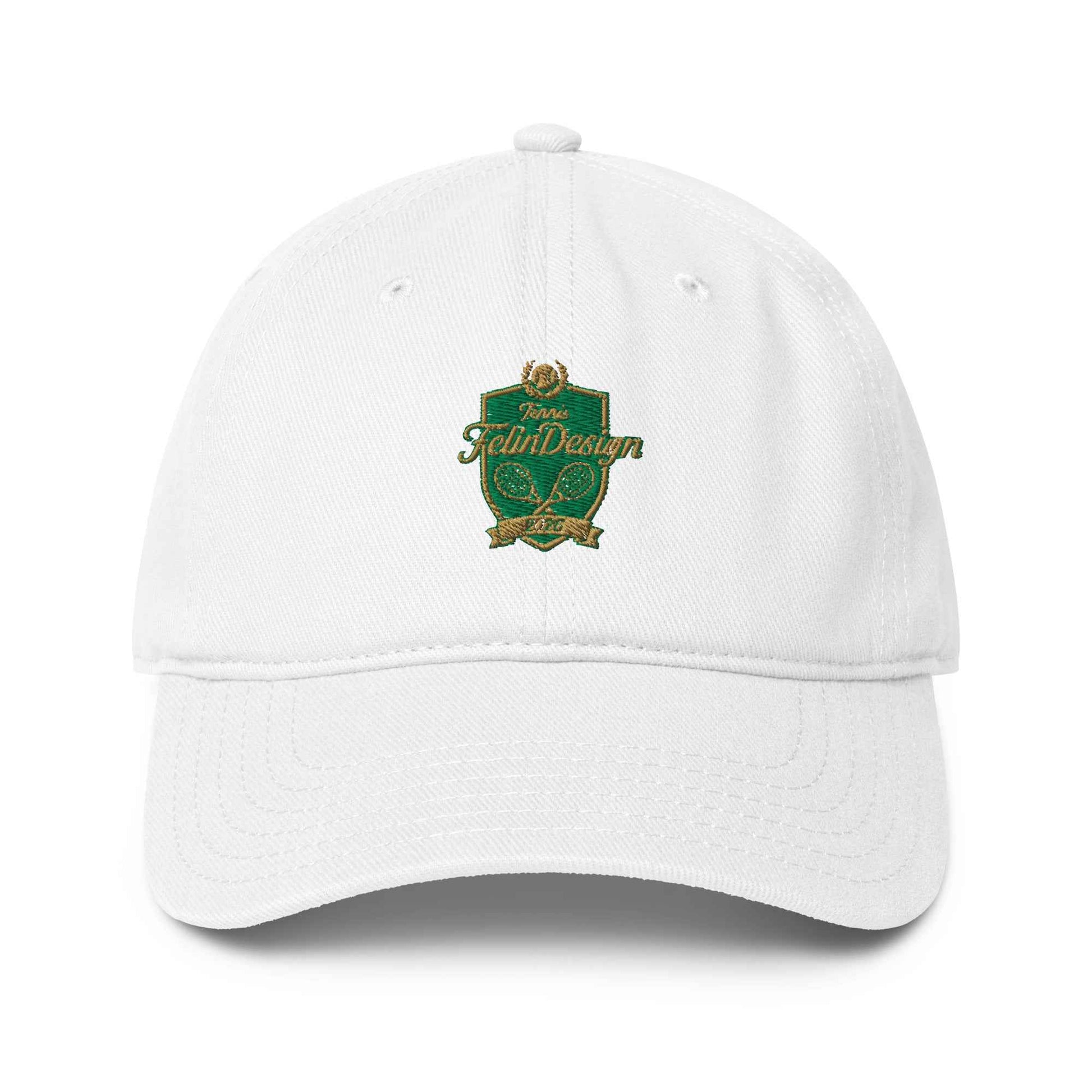 FelinDesign 3D embroidery Logo Elegant tennis hat