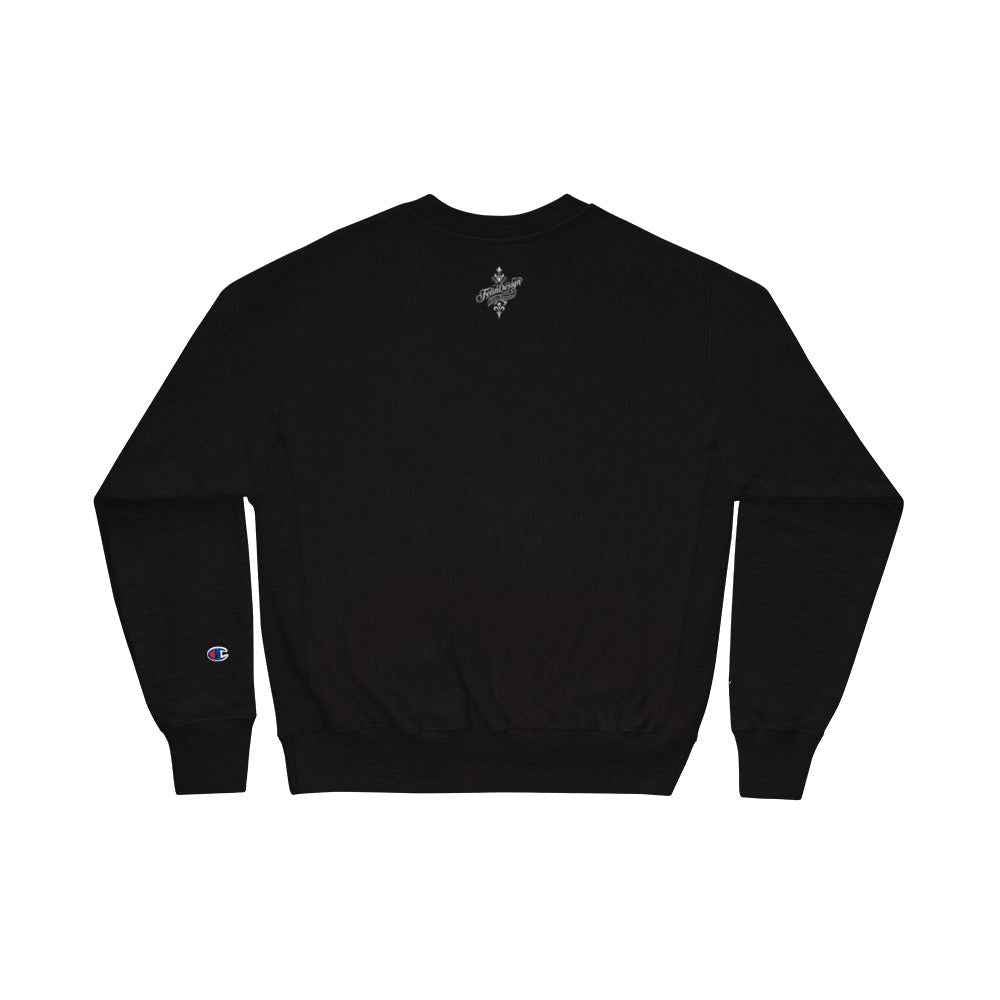 Champion Sweatshirt FelinDesign Colored Rosary Men's Cotton Crew Neck