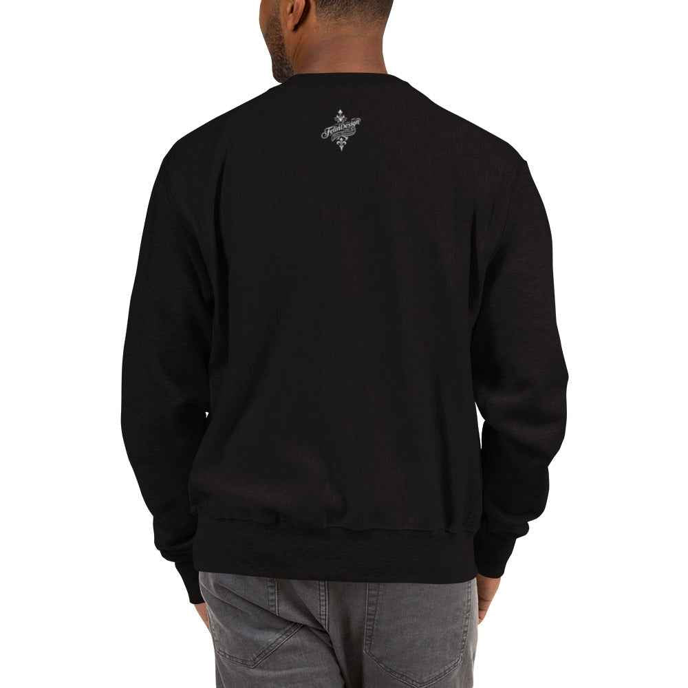 Champion Sweatshirt Double Take Jazz in the Eyes FelinDesign