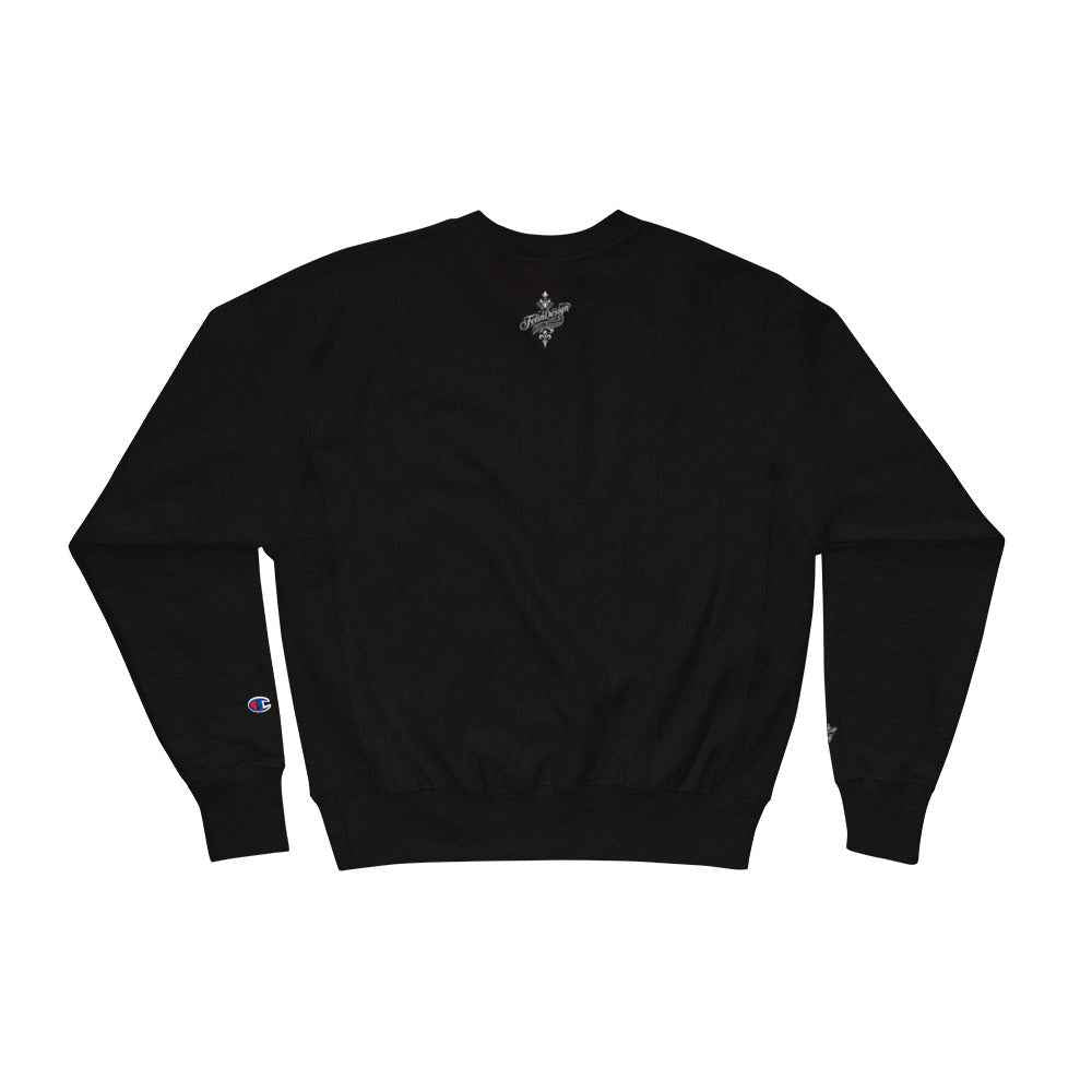 Champion Sweatshirt Double TakeApple Head FelinDesign