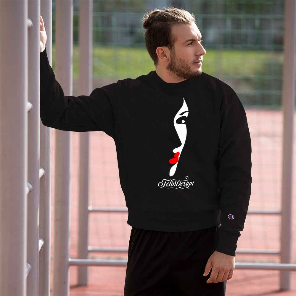 Champion Sweatshirt Double Take Jazz in the Eyes FelinDesign