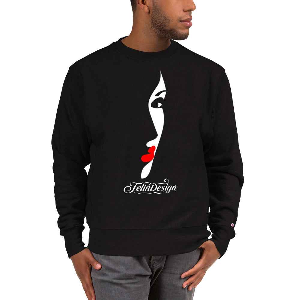 Champion Sweatshirt Double Take Jazz in the Eyes FelinDesign