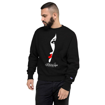 Champion Sweatshirt Double Take Jazz in the Eyes FelinDesign