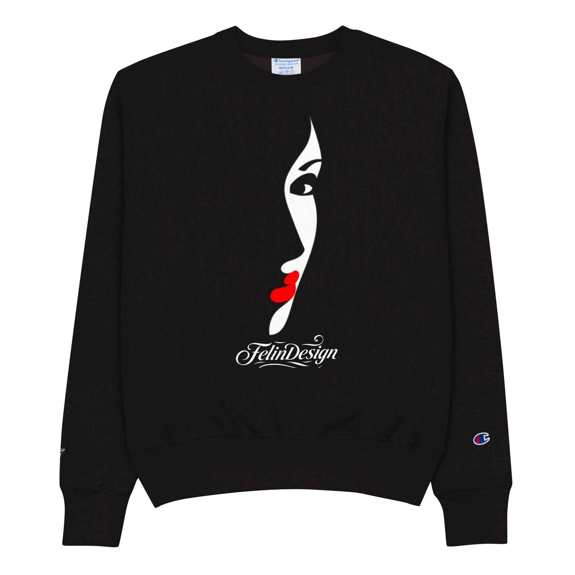 Champion Sweatshirt Double Take Jazz in the Eyes FelinDesign
