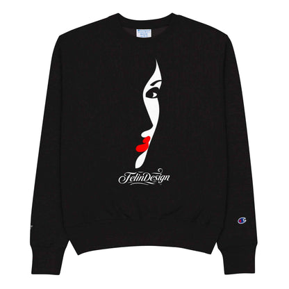 Champion Sweatshirt Double Take Jazz in the Eyes FelinDesign