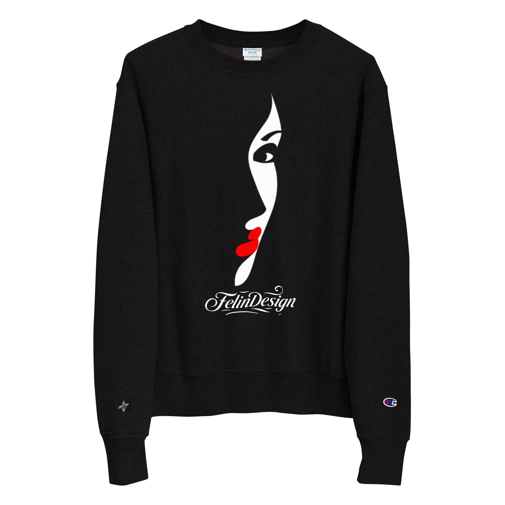 Champion Sweatshirt Double Take Jazz in the Eyes FelinDesign