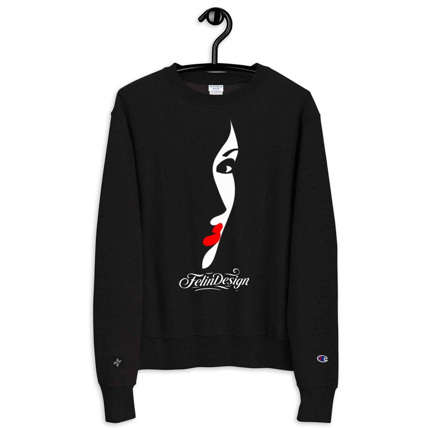 Champion Sweatshirt Double Take Jazz in the Eyes FelinDesign