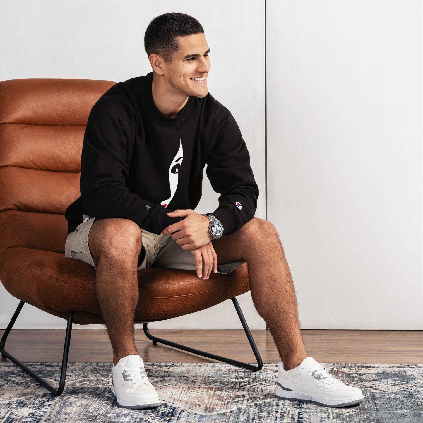 Champion Sweatshirt Double Take Jazz in the Eyes FelinDesign