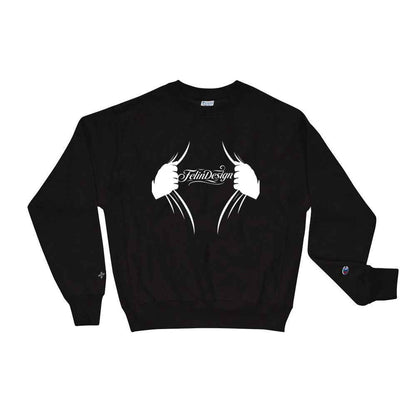 Champion Sweatshirt Hands FelinDesign
