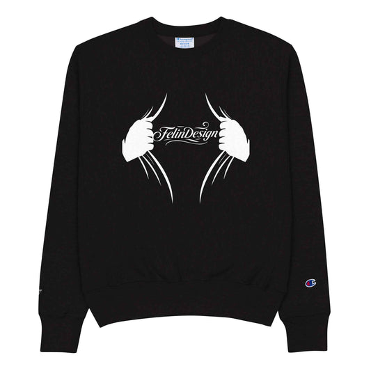 Champion Sweatshirt Hands FelinDesign