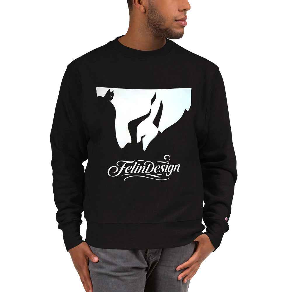 Champion Sweatshirt Double Take Batman & Joker FelinDesign